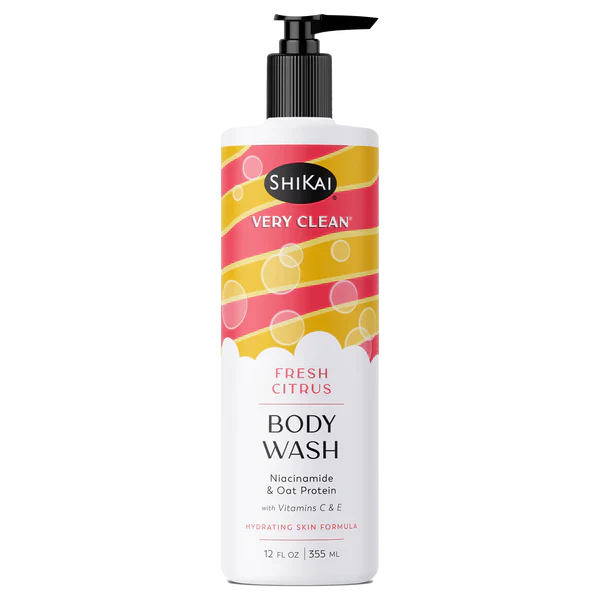 Shikai Fresh Citrus Body Wash, 12 Fl Oz