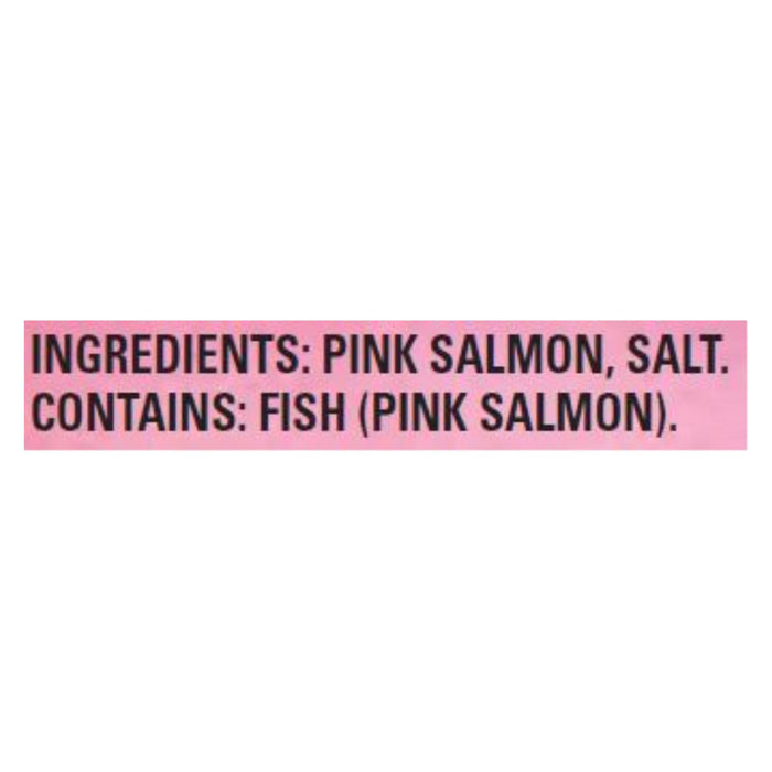 Salted Pink Wild Alaskan Salmon - 7.5 Ounce