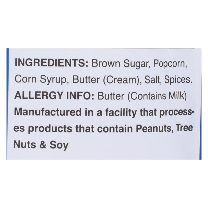 Fisher's Popcorn - Popcorn Caramel Old Bay - Case Of 6 - 10 Oz