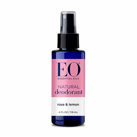 Eo Products Rose Lemon Deodorant Spray - 4 Fl Oz