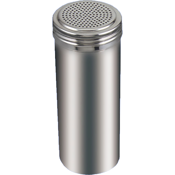 22 oz. Stainless Steel Dredge Shaker