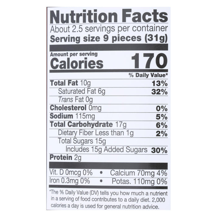 Divine - Crisp Thns Milk Chocolate Caramel - Case Of 12 - 2.8 Oz