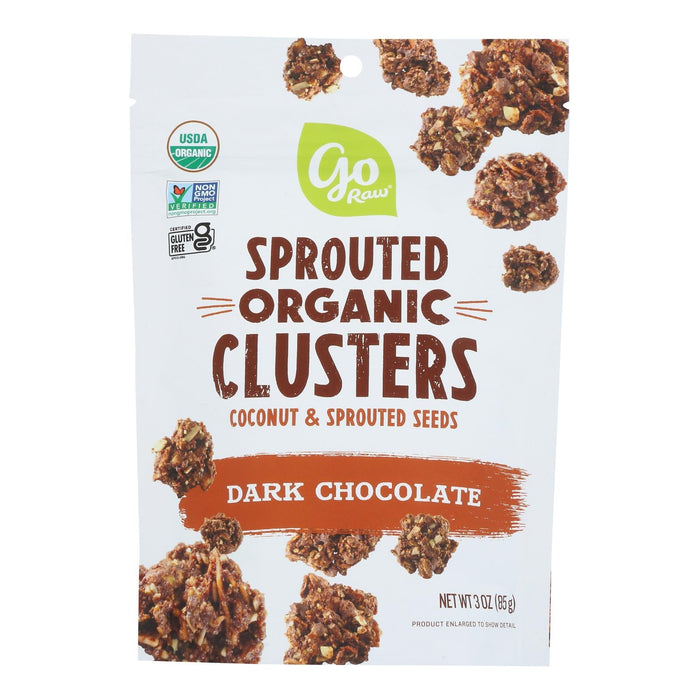 Go Raw Clusters Coconut & Dark Chocolate, 3 Oz (Pack of 6)