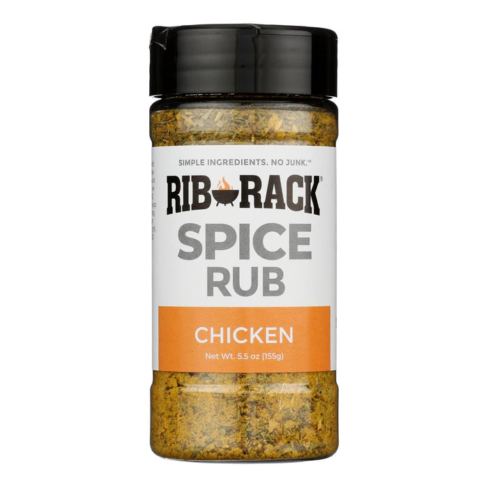 Rib Rack All-Natural Chicken Spice Rub – 5.5 oz (6-Pack)