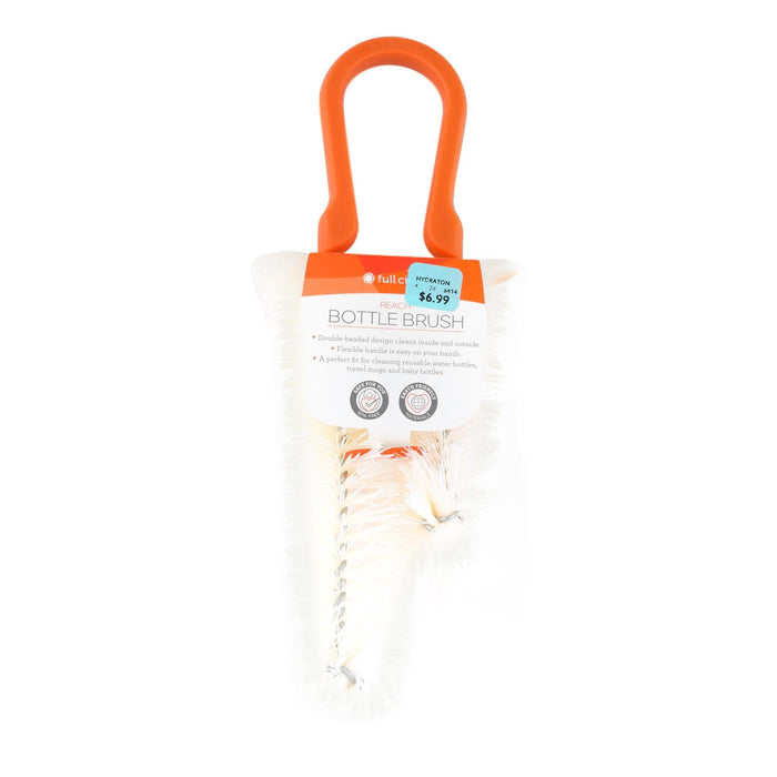 Full Circle Home R Bottle Brush - Earth-Friendly Recycled Cleaning Tool for Water Bottles, Coffee Mugs & Baby Bottles