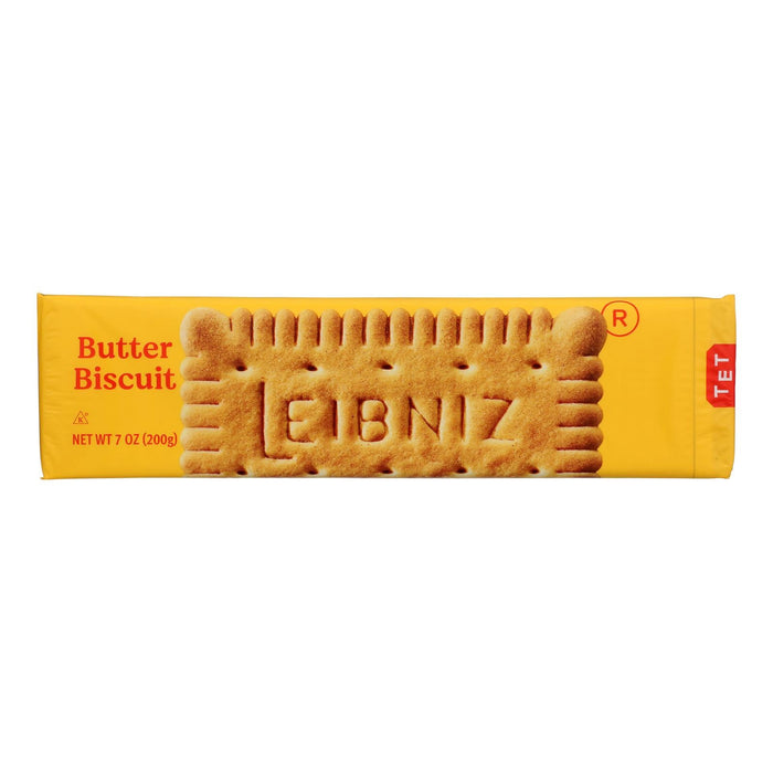 Bahlsen Leibniz Butter Biscuits | Classic German Cookies | Case of 16 x 7 oz. | Kosher Wafers