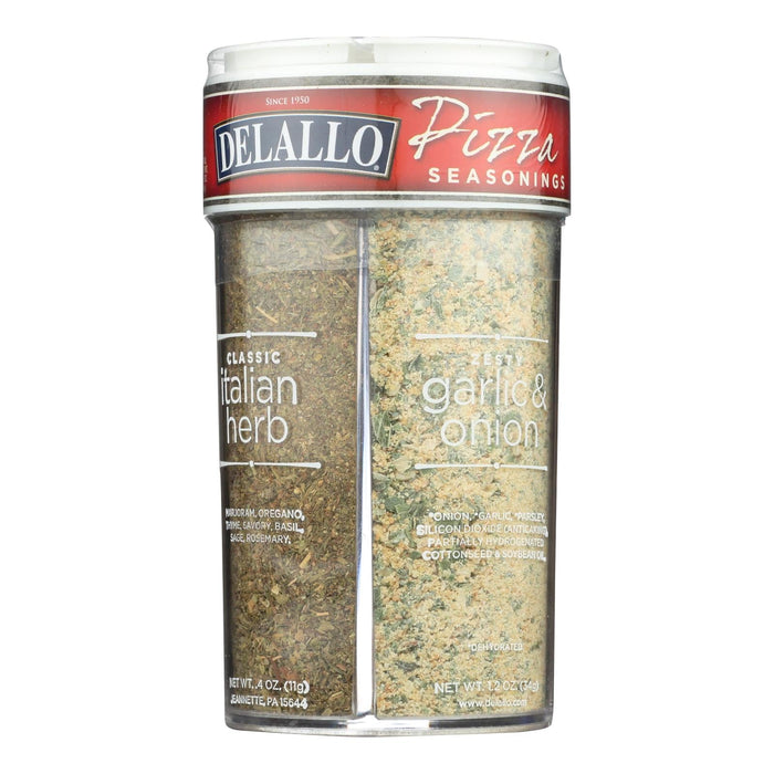Deallo 4-in-1 Italian Pizza Seasonings Blend, Wheat-Free, 3.2 Oz (Case of 12)