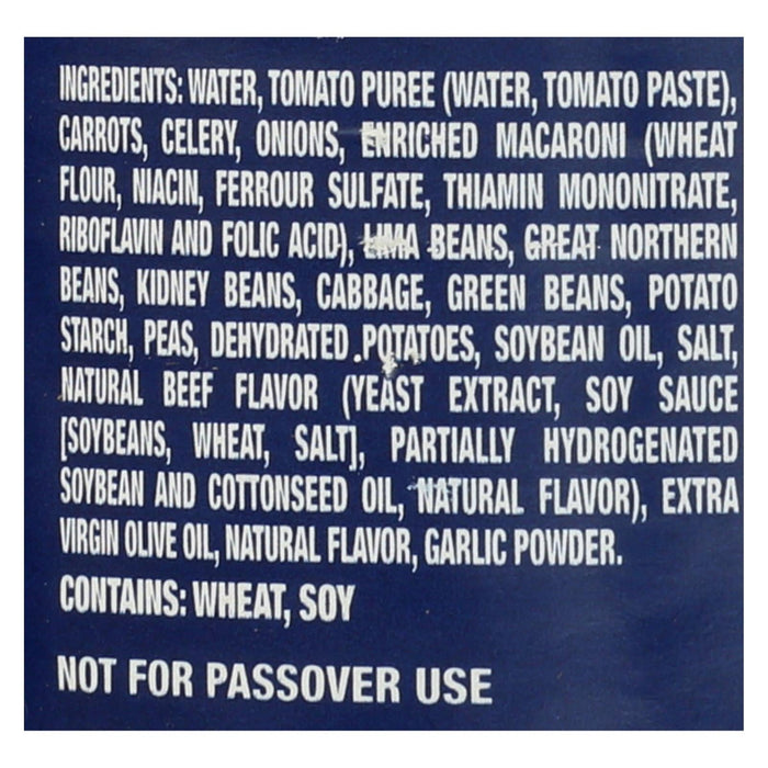 Streit's Minestrone Soup  - Case Of 12 - 15 Oz