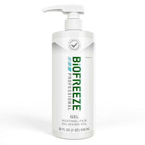 Biofreeze 32 oz Pump - Professional Strength Pain Relief - Enhanced Botanical Formula