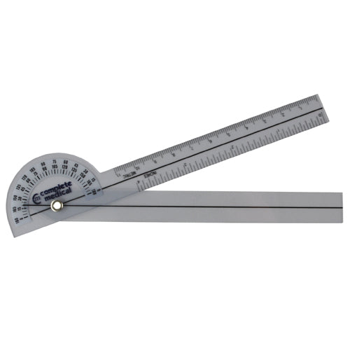 Physical Therapy Goniometer - 6.75 Inch 180 Degree Range - Measures ROM
