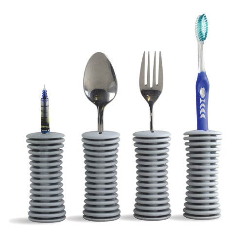 Universal Built-Up Utensil Handle - Ergonomic Grip for Arthritis - 4 Pack