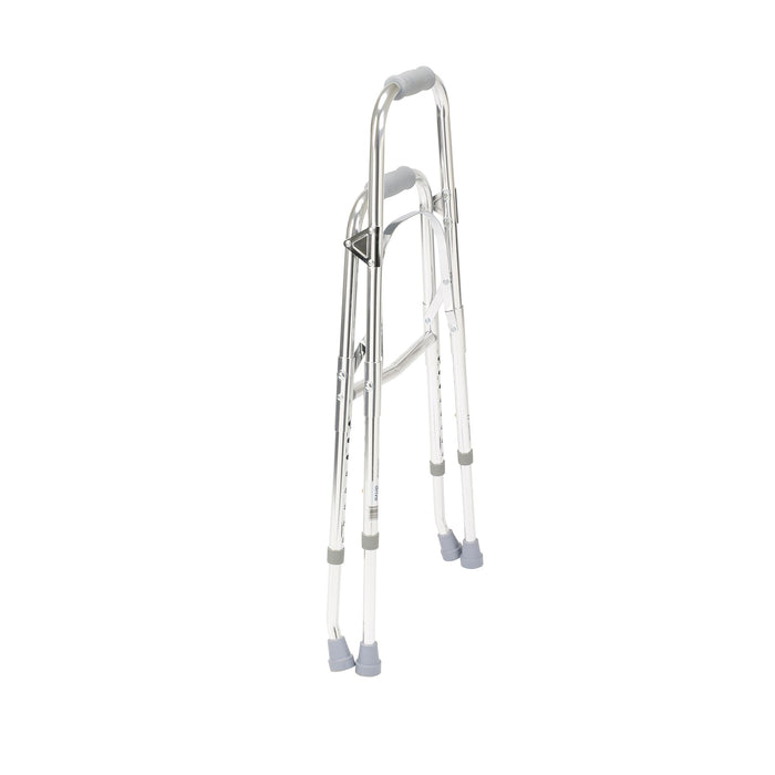 One-Handed Folding Side Walker Cane - 300lb Capacity, Lightweight 4lb Support