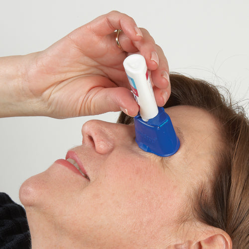Autodrop Eyedrop Guide - Precise Eye Drop Application Aid