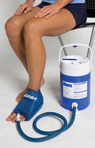Aircast Cryo/Cooling Therapy Foot Cuff - Medium Size 9-13 - Replacement Cuff Only