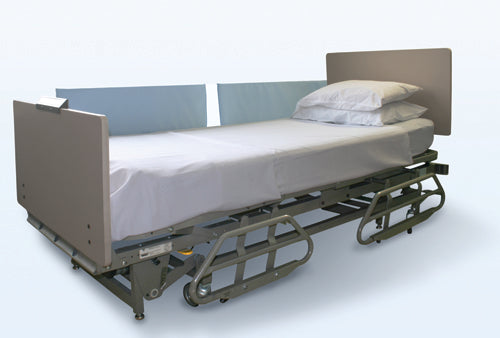 Side Bed Rail Bumper Pads - 34 x 11 x 1 Inch, Pair - Protective Padding & Easy Clean Vinyl Cover