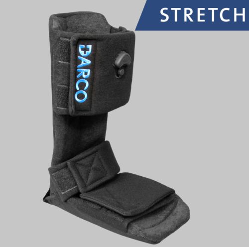 DARCO Plantar Fasciitis Night Splint - Black - Small - Adjustable Dorsiflexion