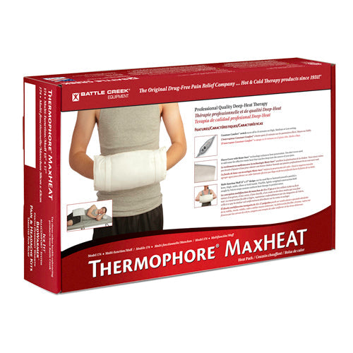 Thermophore MaxHeat Moist Heating Pad for Hands & Arthritis - 8 x 17 Inch Muff Size