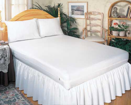 Waterproof Allergy Relief Mattress Cover Full-size 54 x 75 x 9 Zippered