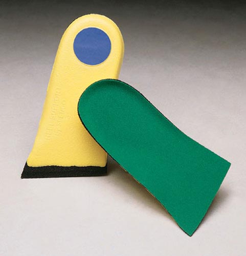 Heel Cushions for Plantar Fasciitis - Full Length Arch Support Inserts - Women 9-10, Men 8-9