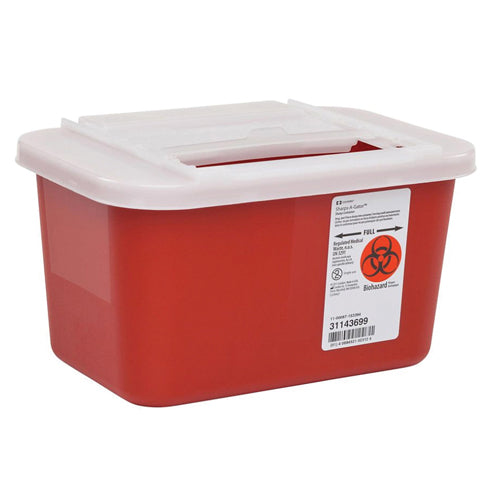 Sharps-A-Gator Gallon Sharps Disposal Container - Counter Unit, Lockin ...
