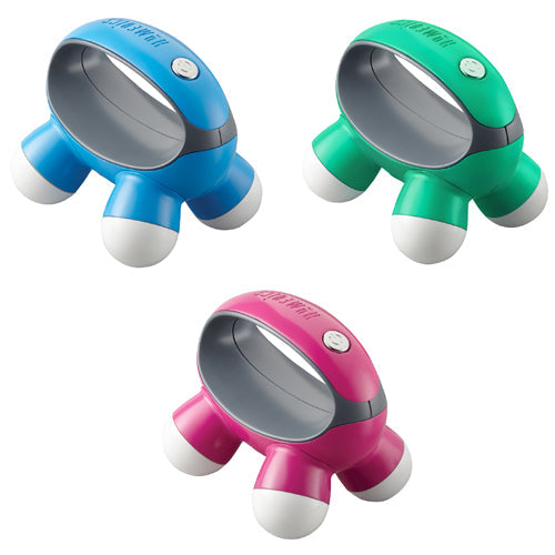 Quatro Mini Massager - Battery Operated Personal Massager with Comfort Grip