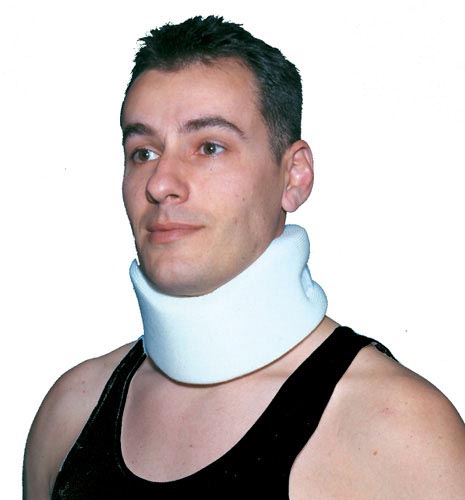 Foam Cervical Collar - Universal Size Neck Support - Soft Density