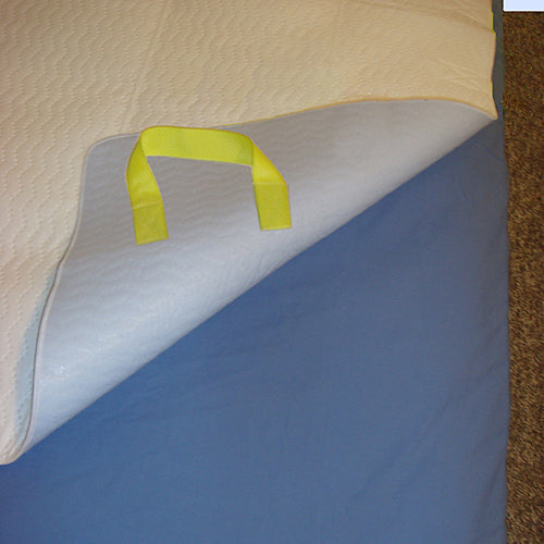 SafetySure MovEase Underpad with Handles 35 x 55 - Waterproof & Absorbent for Easy Repositioning
