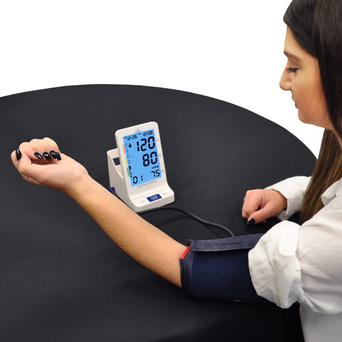 Blue Jay Perfect Measure Big Digit Talking Blood Pressure Monitor - Deluxe Auto-Inflate BP Unit