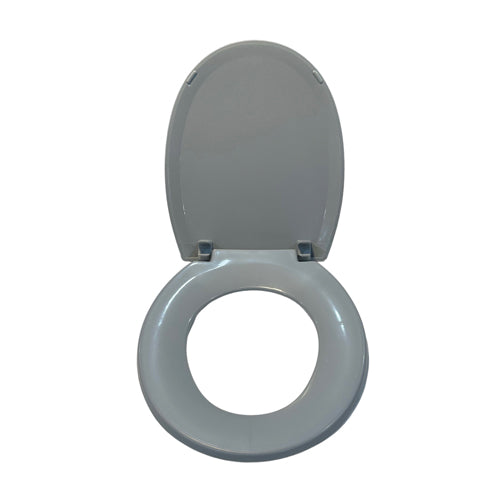 Blue Jay Folding Steel Commode with Elongated Seat, 350 lbs Capacity