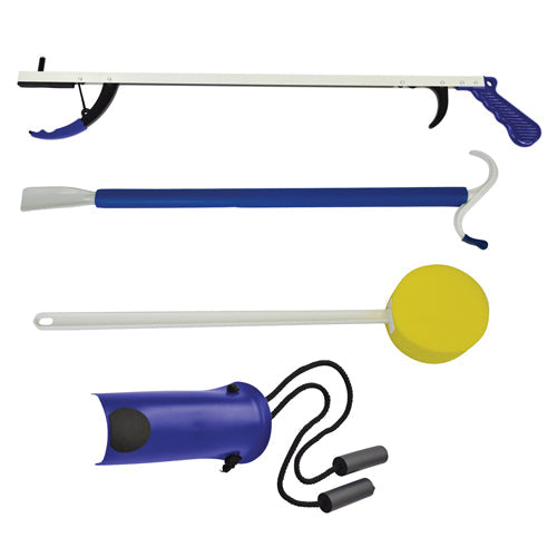 Hip Replacement Recovery Kit - 4 Piece Set with 26" Reacher