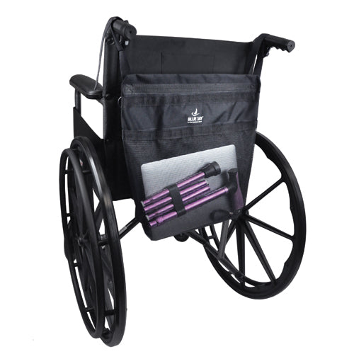 Blue Jay Wheelchair Bag - Large Capacity, Universal Fit, 25 lbs Capacity