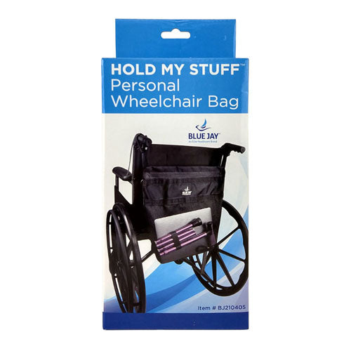Blue Jay Wheelchair Bag - Large Capacity, Universal Fit, 25 lbs Capacity