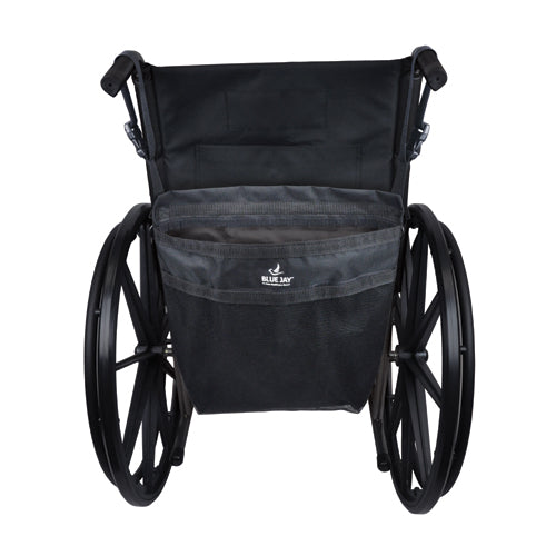Blue Jay Wheelchair Bag - Large Capacity, Universal Fit, 25 lbs Capacity
