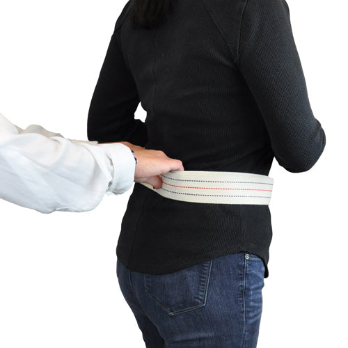 Gait Belt with Quick Release Buckle, 2 x 60 Inch, Striped Blue Jay Brand