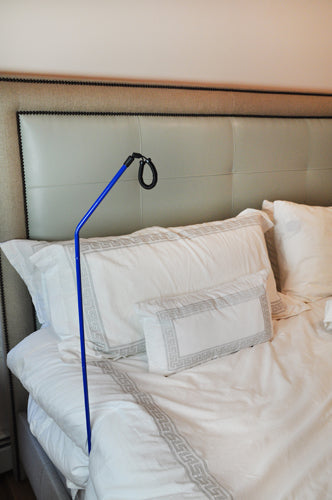 Hold My CPAP Hose - Blue Jay Bedside CPAP Tubing Holder with Travel Pouch