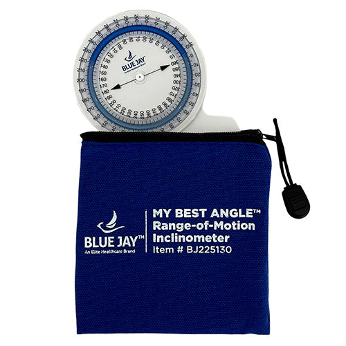 Blue Jay Inclinometer for Range of Motion Measurement - Physical Therapy and Rehabilitation Tool