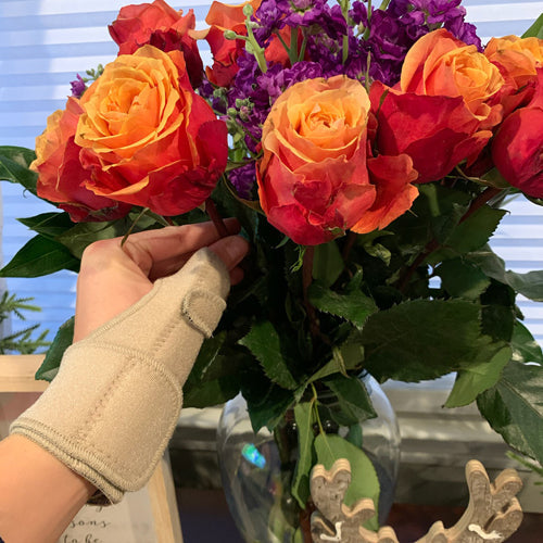 Blue Jay Beige Thumb Support Brace with Stabilizing Stay - Large/X-Large