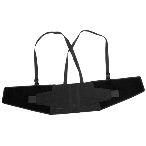Blue Jay Industrial Back Support with Suspenders - Black Med/Lg - Lower Back Pain Relief