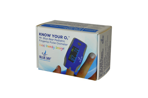 Pediatric Pulse Oximeter with OLED Screen - SpO2, PR Monitoring - Incl ...