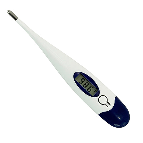 Whats My Temperature? Fast 10-Second Digital Thermometer for Oral, Rectal, Underarm Use