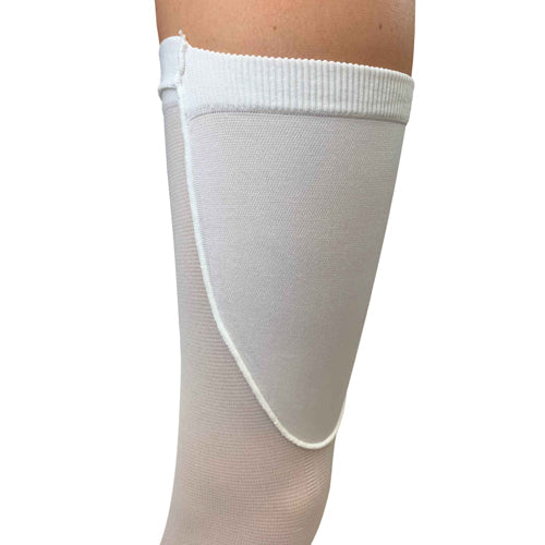 Anti-Embolism Stockings XL Long 15-20 mmHg Thigh High, Inspection Toe, Silicone Grip Top
