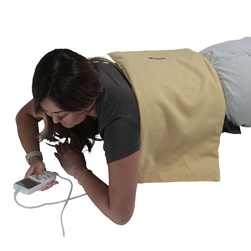 Theratherm Digital Moist Heating Pad - 14 x 27 Inches - for Pain Relief & Muscle Therapy