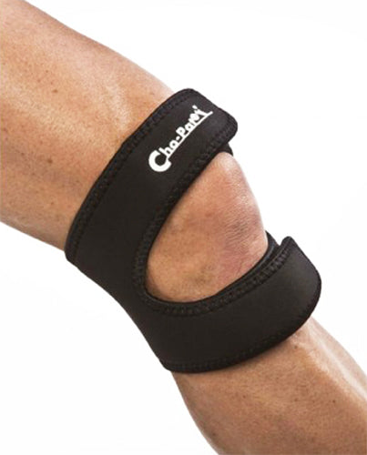 Cho-Pat Original Knee Strap - XXL Black - Patellar Support for Jumper's & Runner's Knee