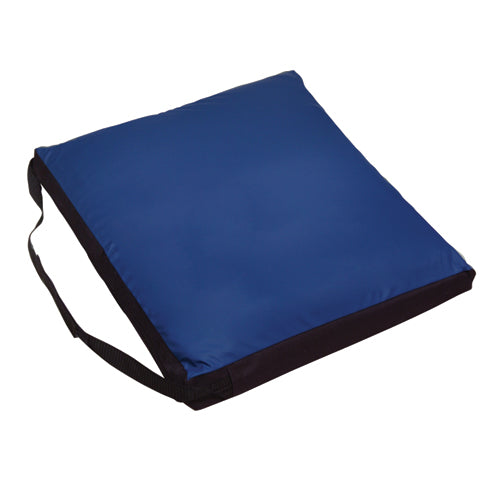 Optimum Comfort 20 x 18 x 3 Gel Wheelchair Cushion with Channeled Bladder and Premium Cover