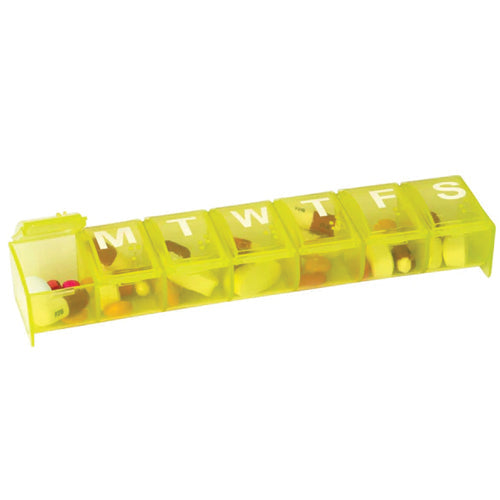 Pill Organizer 7-Day Large - Weekly Medication Reminder
