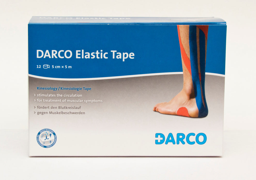 Kinesiology Tape - Beige Elastic Athletic Sports Tape 2 in x 16.5 ft for Muscle Support & Injury Recovery