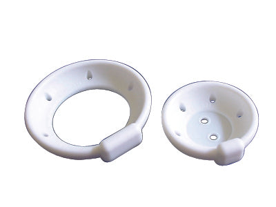 Dish Pessary with Support Ring - Silicone Incontinence & Prolapse Relief - Size 7