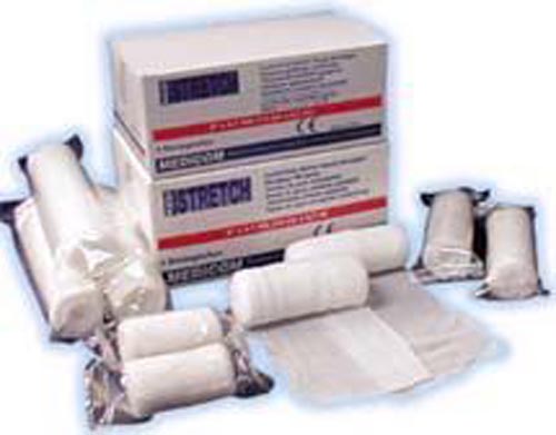 Medi-Stretch Conform Gauze Bandage - 3 Inch x 4.1 Yard, Non-Sterile, Box of 12