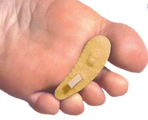 Pedifix Hammer Toe Cushion - Small Left Foot - Felt Pad for Corns, Calluses & Pain Relief