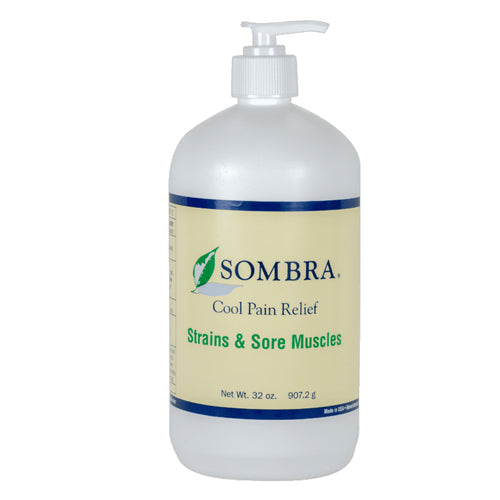 Sombra Cool Pain Relief Gel 32 oz - Muscle & Joint Aches, Arthritis, Strains - Lemon Scent